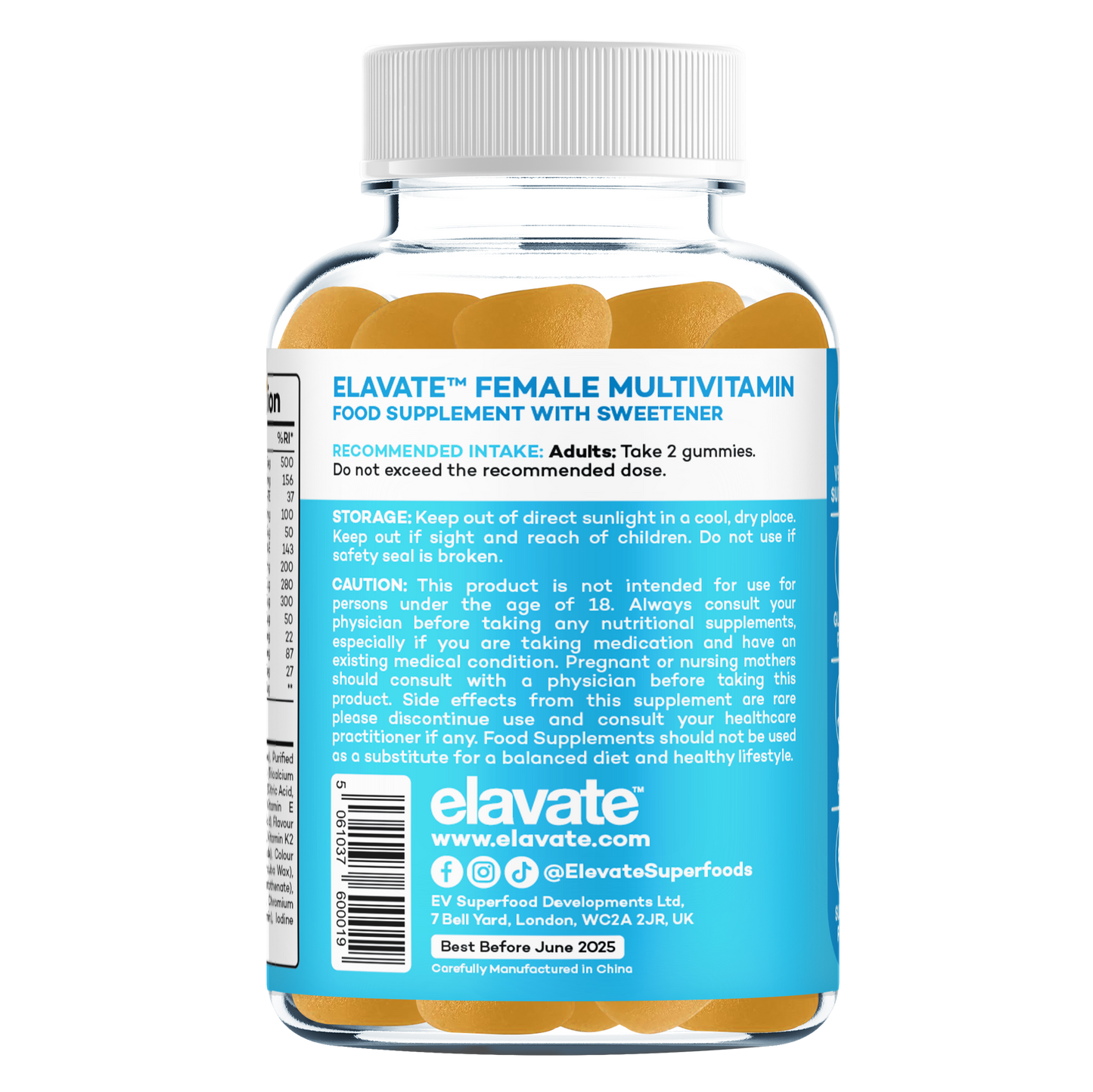 Female Multivitamin Gummy - 3 Monthly Supply